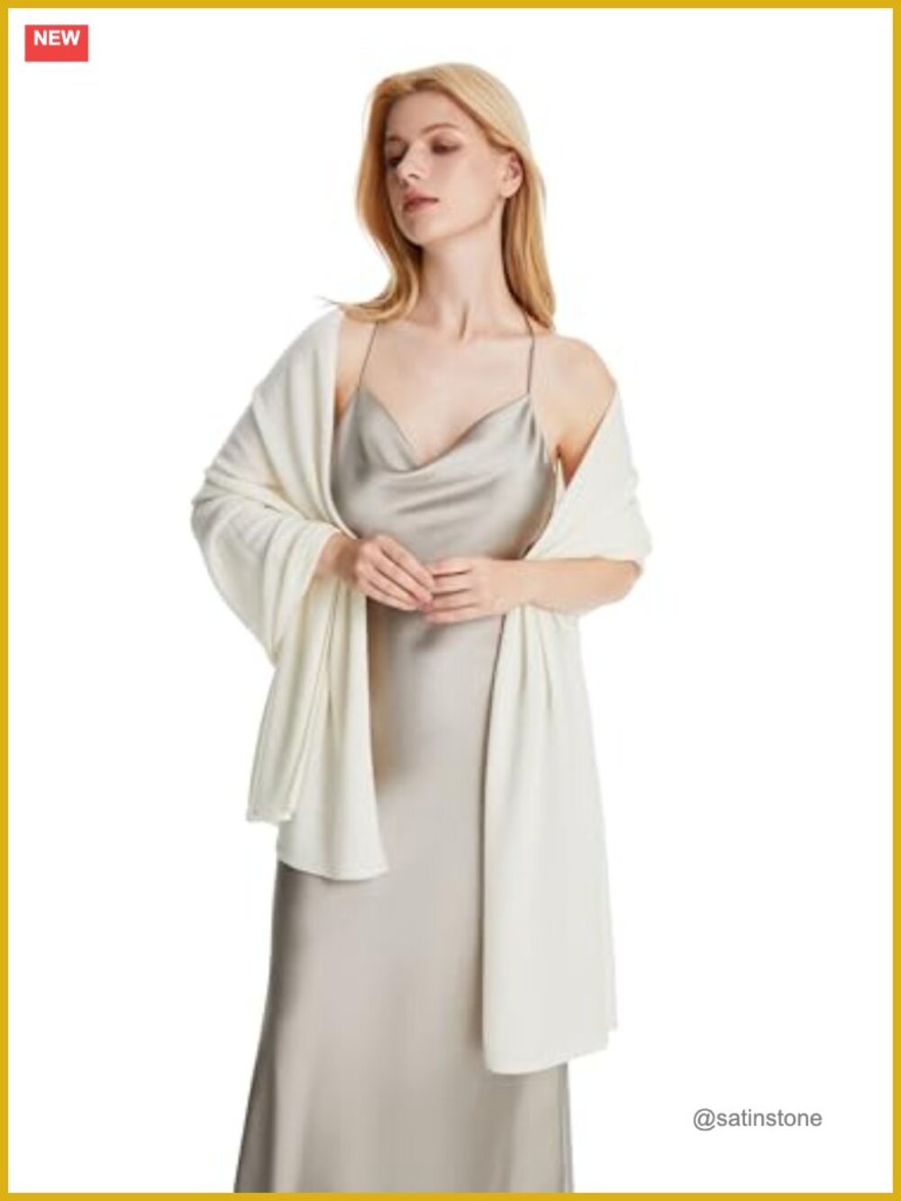 Oversized Cashmere Shawl Wrap Pashmina Scarf - 100% Mongolian Luxury